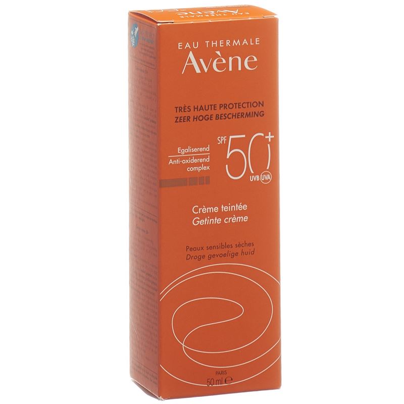 AVENE SUN Sonnencreme getönt  SPF50+ 50 ml