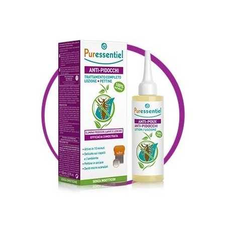 PURESSENTIEL Anti-Läuse Lotion mit Kamm 100 ml