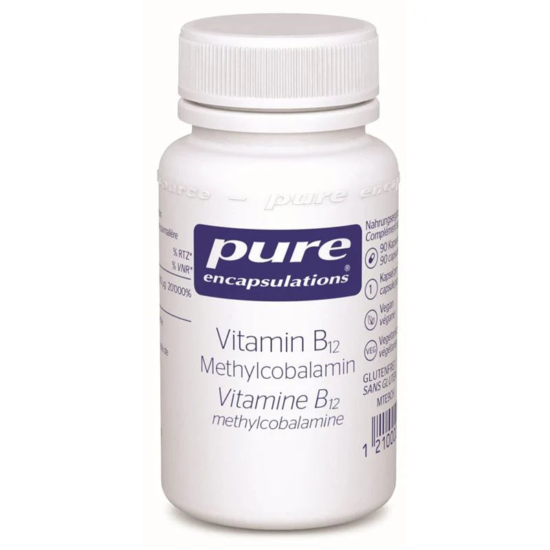 PURE B12 Methylcobalamin Kaps Fl 90 Stk